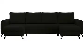 Wohnlandschaft Schwarz