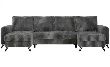 Wohnlandschaft Dunkelgrau Wohnlandschaft Grau Cord Dunkelgrau