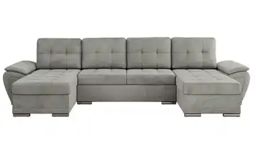 Wohnlandschaft Hellgrau Wohnlandschaft Grau Velvet Hellgrau