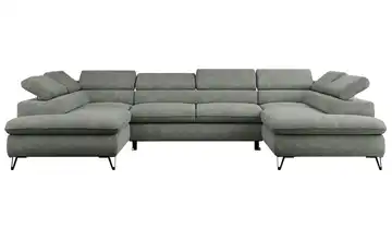 Wohnlandschaft Peter Grau Webstoff