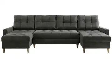 Wohnlandschaft Dunkelgrau