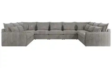 Wohnlandschaft Taubengrau Taubengrau Wohnlandschaft Grau