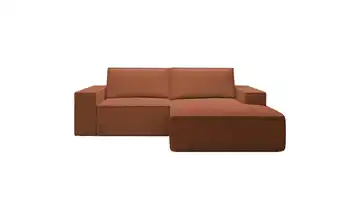 Selsey Ecksofa Farese Mini rechts Kupferfarben