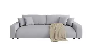 S-STYLE Einzelsofa Emma Hellgrau