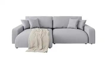 S-STYLE Ecksofa Emma links Hellgrau