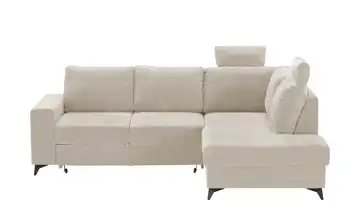 Primo Ecksofa Salamanca rechts Creme