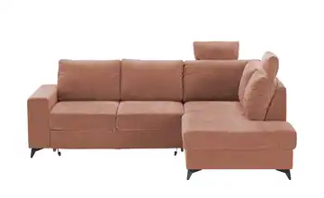 Primo Ecksofa Salamanca rechts Terracotta