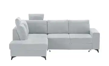 Primo Ecksofa Salamanca links Silbergrau
