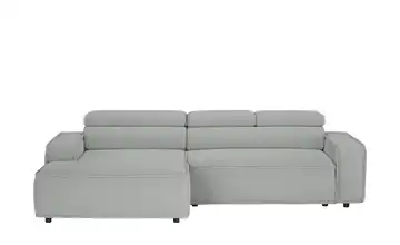 Twist Ecksofa Liam Grundfunktion Feincord Grau links
