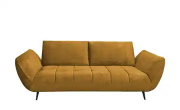 bobb Sofa 2,5 -sitzig mit Sitztiefenverstellung Carly Curry 240 cm