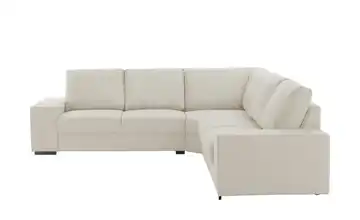 Ecksofa Reneé Webstoff Beige