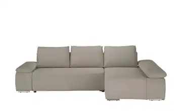 Twist Ecksofa Soft Feincord Schlamm ohne rechts