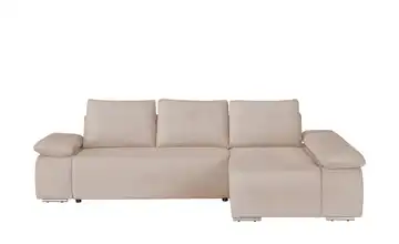 Twist Ecksofa Soft Cordstoff grob Beige Erweiterte Funktion rechts