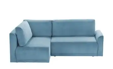 Ecksofa mit Schlaffunktion Malyn links Blau