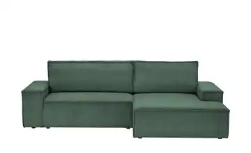 Primo Ecksofa mit Schlaffunktion Fjord Grün rechts