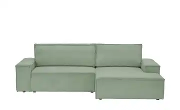 Primo Ecksofa mit Schlaffunktion Fjord Mintgrün rechts