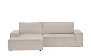Primo Ecksofa mit Schlaffunktion Fjord Beige links