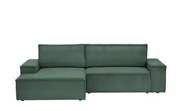 Primo Ecksofa mit Schlaffunktion Fjord Grün links