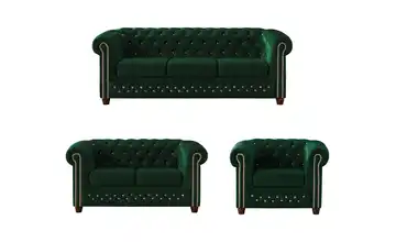 S-STYLE Chesterfield Polstergarnitur 3+2+1  Cleo Blink