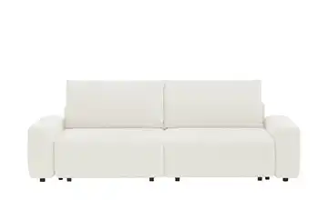 Primo Schlafsofa mit Bettkasten Bouli Cremeweiß