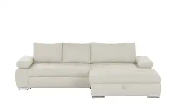 smart Ecksofa Ibby Cordstoff rechts Beige