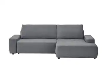 Primo Ecksofa mit Schlaffunktion Bouli Grau rechts