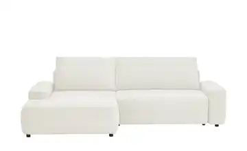Primo Ecksofa mit Schlaffunktion Bouli Cremeweiß links