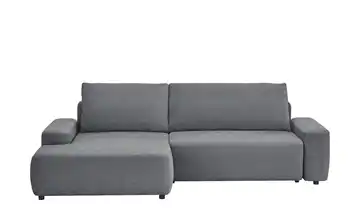 Primo Ecksofa mit Schlaffunktion Bouli Grau links