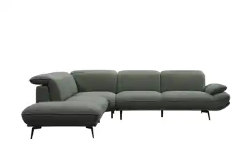 Primo Ecksofa Samir links Grün