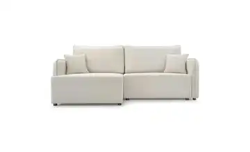 Selsey Ecksofa mit Schlaffunktion Kasssian links Creme