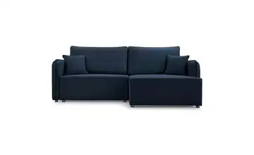 Selsey Ecksofa mit Schlaffunktion Kasssian rechts Marineblau