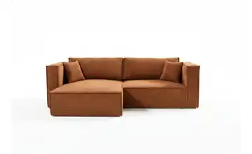 Ecksofa mit Schlaffunktion Keymon Orange