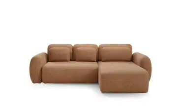 Ecksofa mit Schlaffunktion Falco Kupferrot