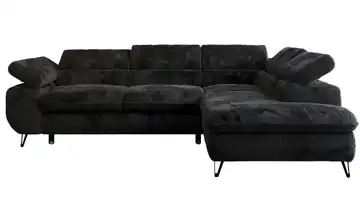  Ecksofa Schwarz  