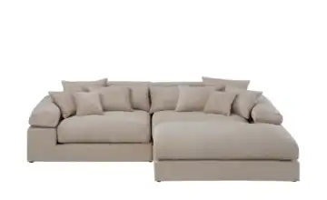 smart Ecksofa Lianea rechts Beige Feincord