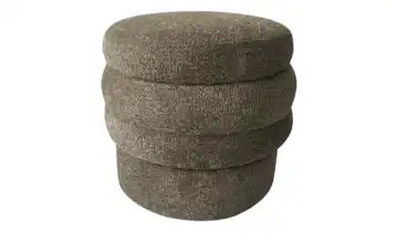 Hocker mit Stauraum Leni Taupe