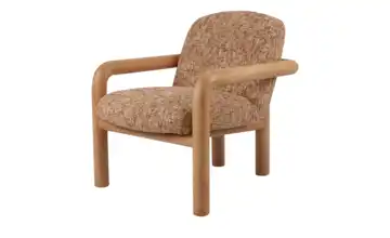 Sessel Vela Hellrot Chenille