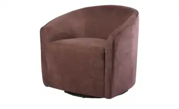 Drehsessel Lumi Burgund