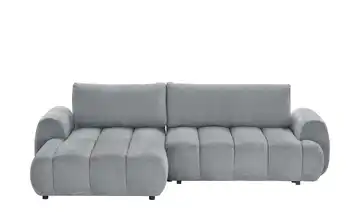 Primo Ecksofa mit Schlaffunktion Passo links Grau