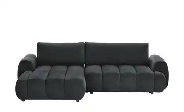 Primo Ecksofa mit Schlaffunktion Passo links Schwarz
