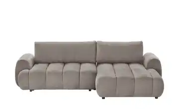Primo Ecksofa mit Schlaffunktion Passo rechts Taupe