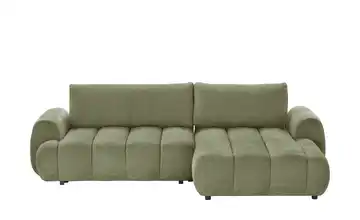 Primo Ecksofa mit Schlaffunktion Passo rechts Khaki