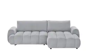 Primo Ecksofa mit Schlaffunktion Passo rechts Hellgrau
