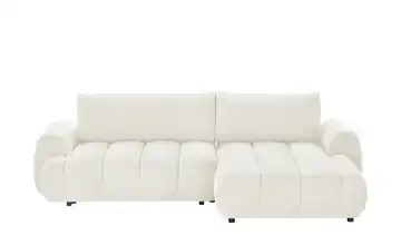 Primo Ecksofa mit Schlaffunktion Passo rechts Creme