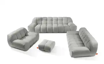 KONSIMO Polstermöbel 4er-Set in Bubble Optik Vena