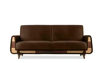 KONSIMO Einzelsofa Dunkelbraun