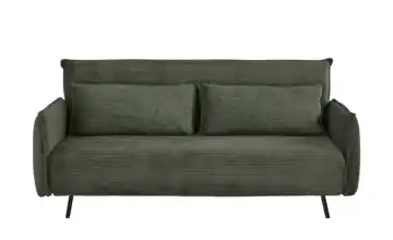 Schlafsofa Avilena Grün Cordstoff