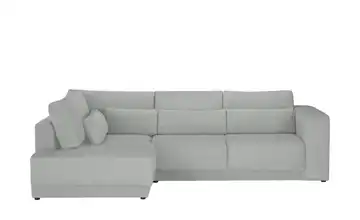 Twist Ecksofa Tirana Feincord links Grau