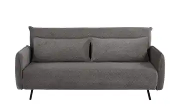 Schlafsofa Avilena Grau Webstoff