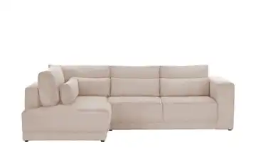 Twist Ecksofa Tirana Cordstoff links Beige